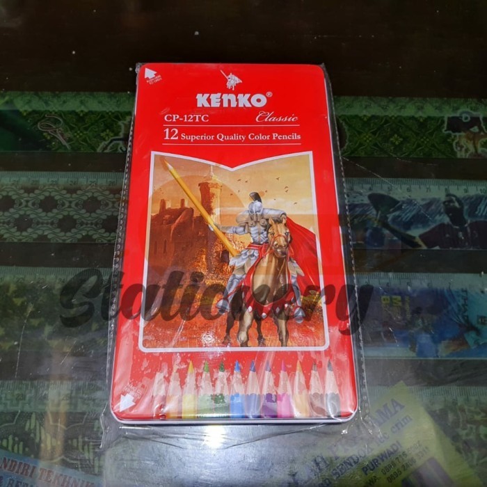 

Produk Pensil Warna Kenko Cp 12Tc Tin Case Hot Sale