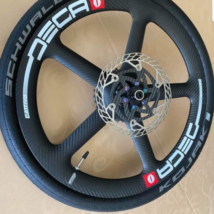 Rotor Shimano Ultegra 105 Carbon Ti 140 Mm Rotor Sepeda Lipat Roadbike