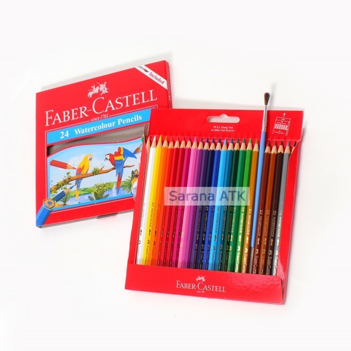 

Bagus Faber Castell 24 Watercolour Pencils Included Berkualitas