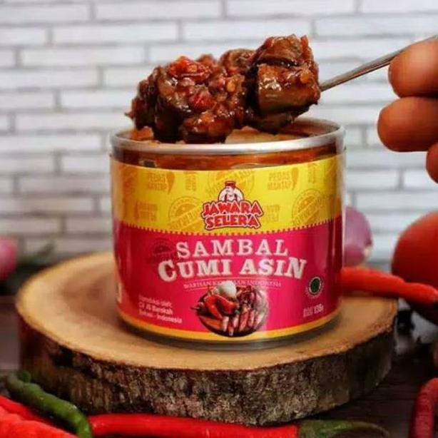 

SALE PRODUK [ TERLARIS ] Sambal Cumi Asin / Sambel Cumi JS Netto 135gram / Sambel Baby Cumi TERLARIS