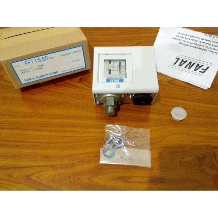 Pressure Switch Fanal Type Ff115-S8