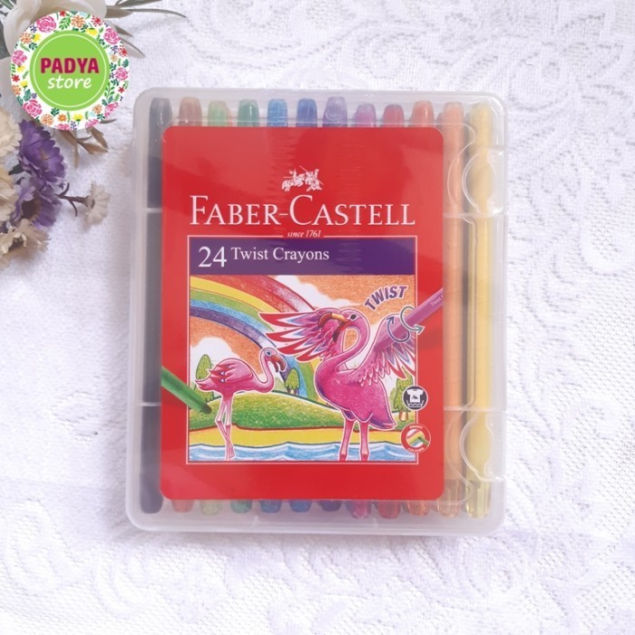

Gaya Twist Crayon 24 Warna Faber-Castell Diskon