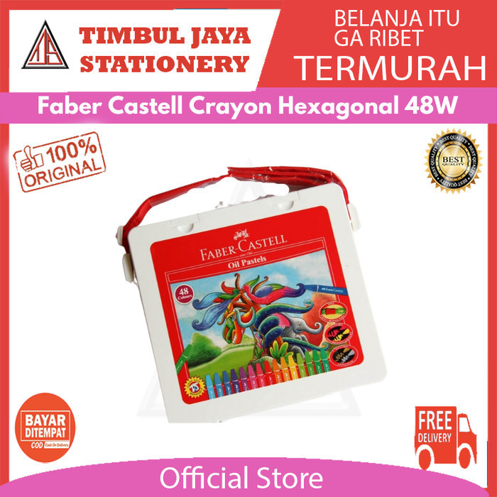 

Hari Ini Crayon Faber Castell Hexagonal 48 Warna Murah