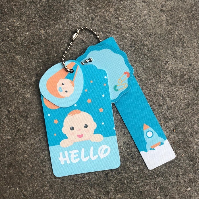 `````````] Custom Tag Hangtag Souvenir Hampers Hang Tag Hampers Baby Born Hangtag