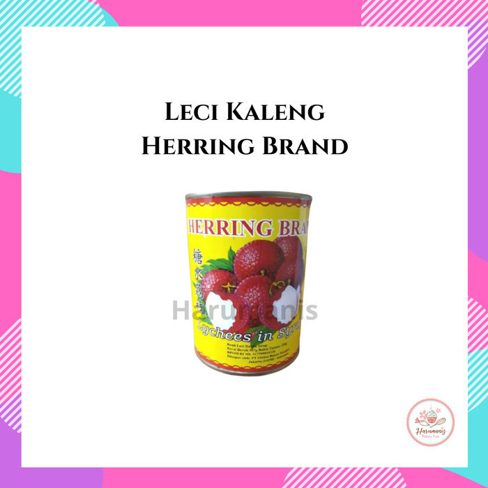 

paling diminati] Leci Kaleng Herring Brand