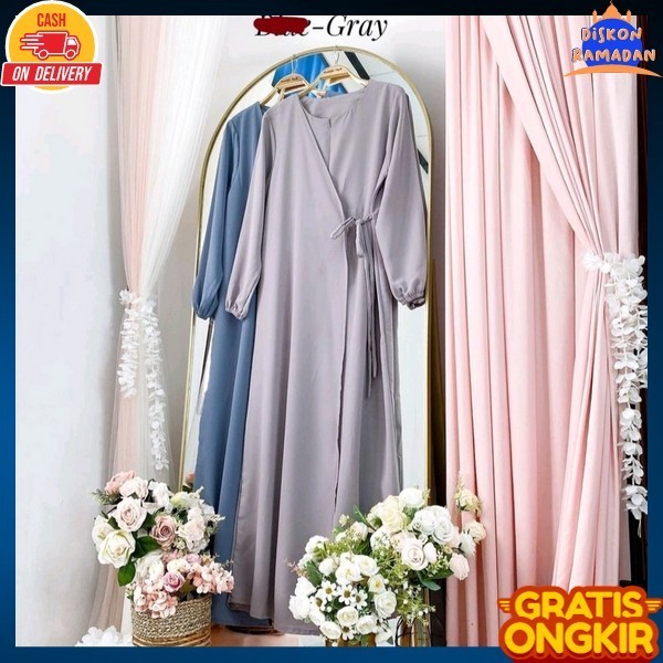 Gahmis Loebaran Terbaru Drees Kondangan Dewasa Import Muslimah Terbaru 2024 Gamus Remaja Elegan Dris