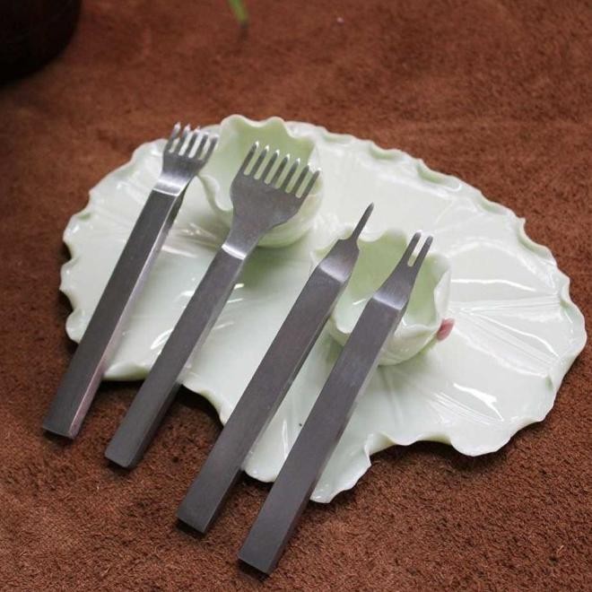 

Leather Craft Tools Alat Diy Kulit Hole Punches Stitching Tool Leather | Opheliazulaikastore