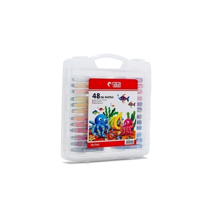 

Berkualitas Crayon / Krayon / Oil Pastel Titi 48 Warna Diskon