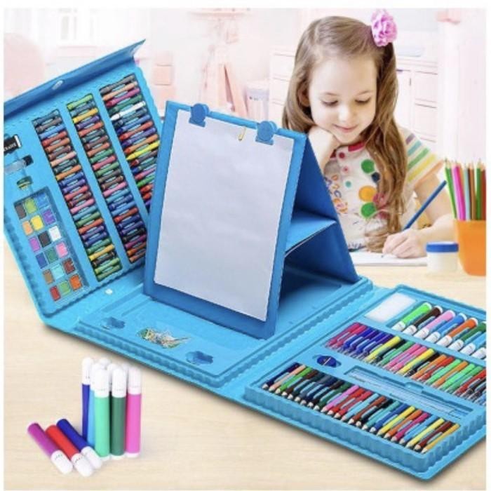 

Crayon Set 208 Pcs Pensil Warna Lengkap / Alat Menggambar Mewarnai