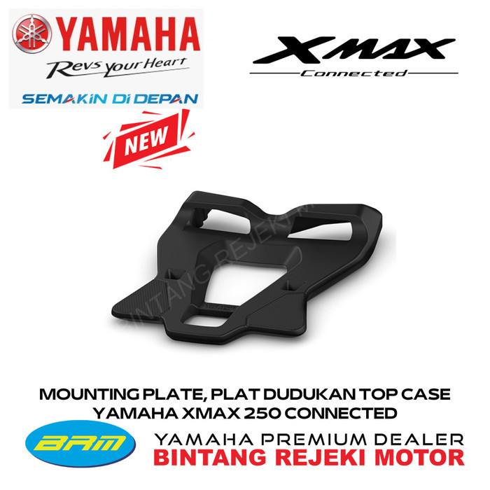 Terlaris Mounting Plate, Plat Dudukan Top Case Yamaha Xmax 250 Connected Promo Terbaru