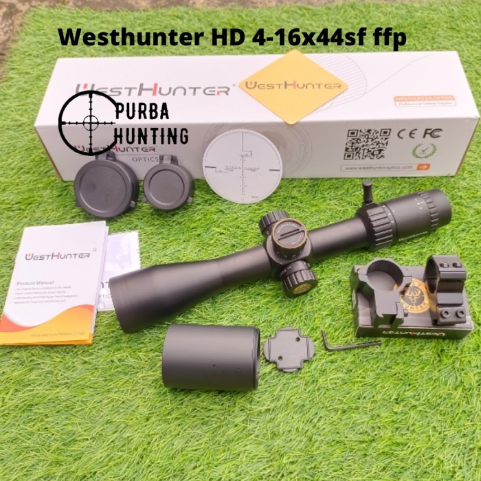 Terlaris Telescope Westhunter Hd 4-16X44 Ffp - Telescope Westhunter 4-16X44 Sf Promo Terbaru