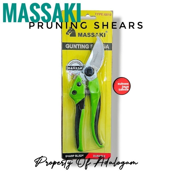 Masaki Gunting Dahan Stek Ranting Bunga Tanaman - Pruning Shear
