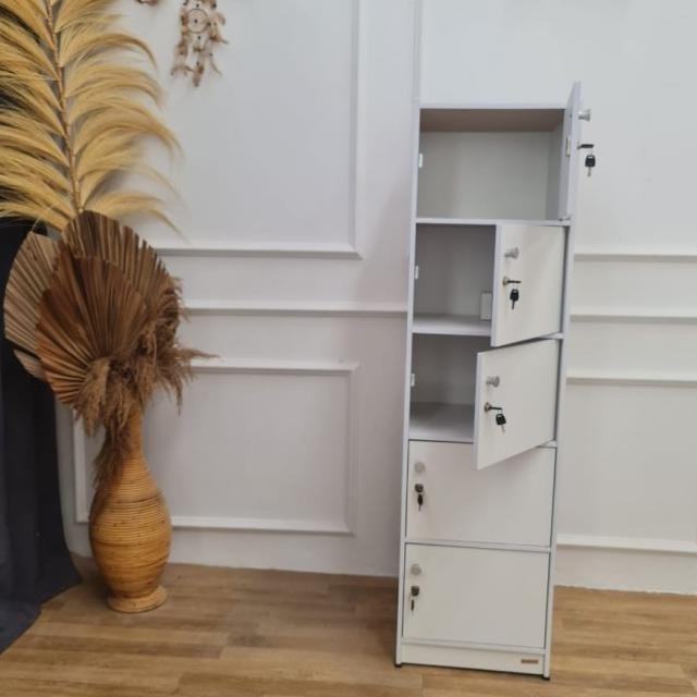 LEMARI SUSUN 5 KAYU |Arival