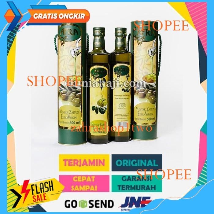 

TERMURAH! MINYAK ASLI/ ZAITUN AFRA EXTRA VIRGIN 500ML GROSIR BEST QUALITY PRODUCT !!