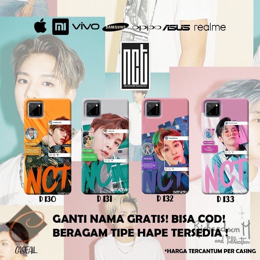 Case Casing NCT nctzen Jae hyun ( BISA COD ) [ Semua Tipe HP ]  Oppo A33 2020 A53 Realme C11 C12 C15