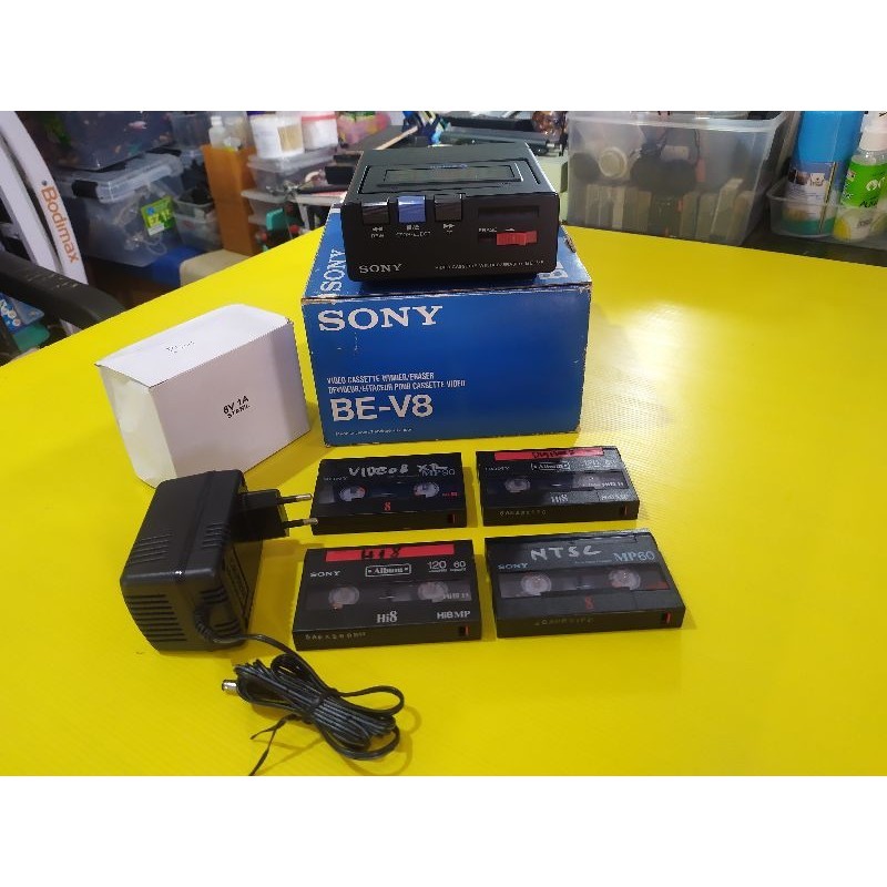 NEW OLD STOCK 1985 REWINDER SONY BE-V8 KASET BISA DIPAKAI SEUMUR HIDUP