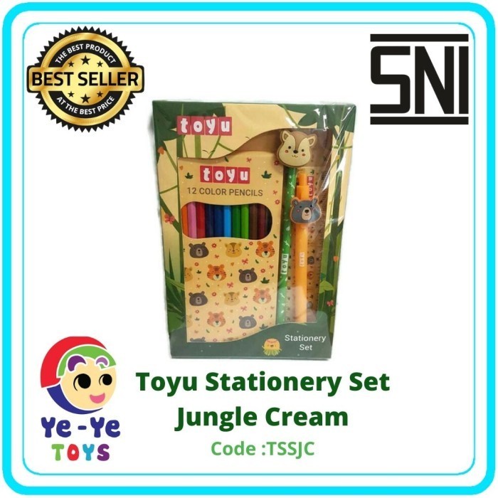 

Peralatan Sekolah/Alat Tulis/Toyu Stationery Set/Paket Pensil Warna
