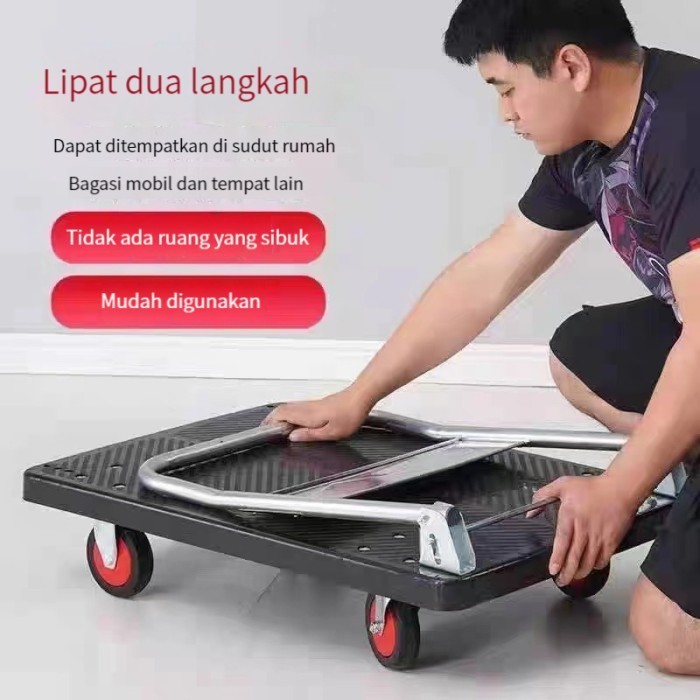 HIGHLINE TROLI LIPAT TROLI BARANG TROLLEY HAND TRUCK MODEL