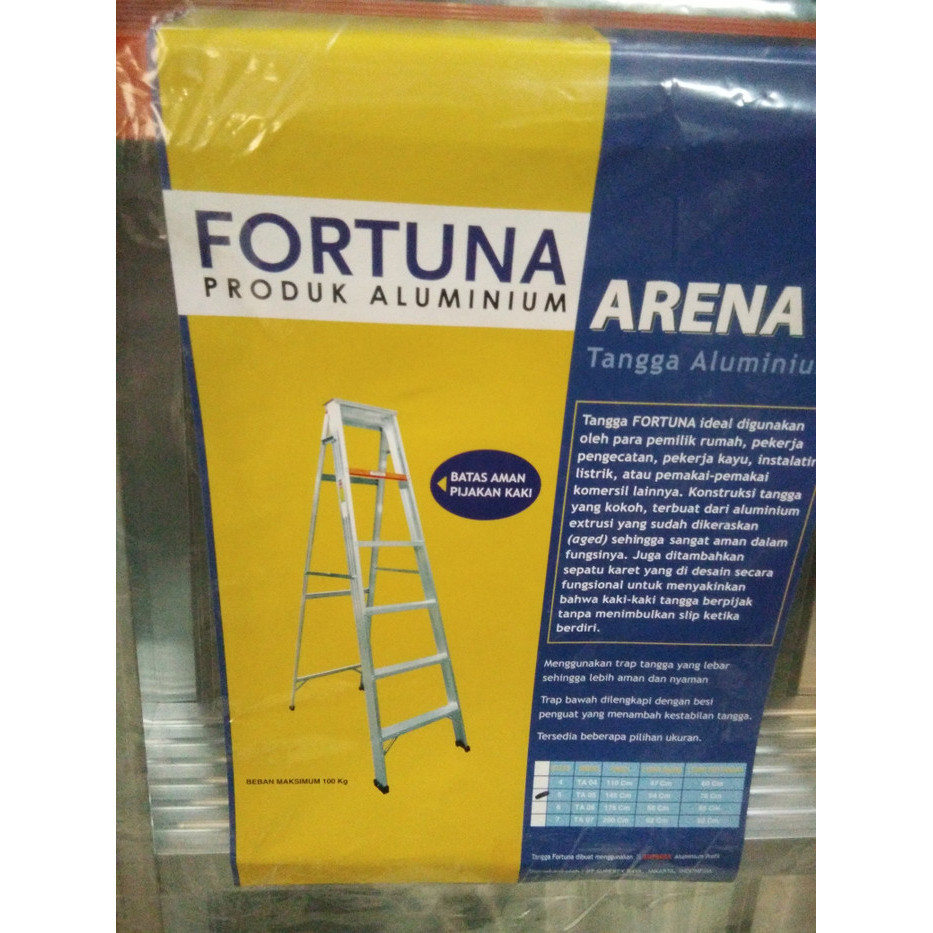 TANGGA ALUMINIUM FORTUNA ARENA AT 150 (TEBAL)