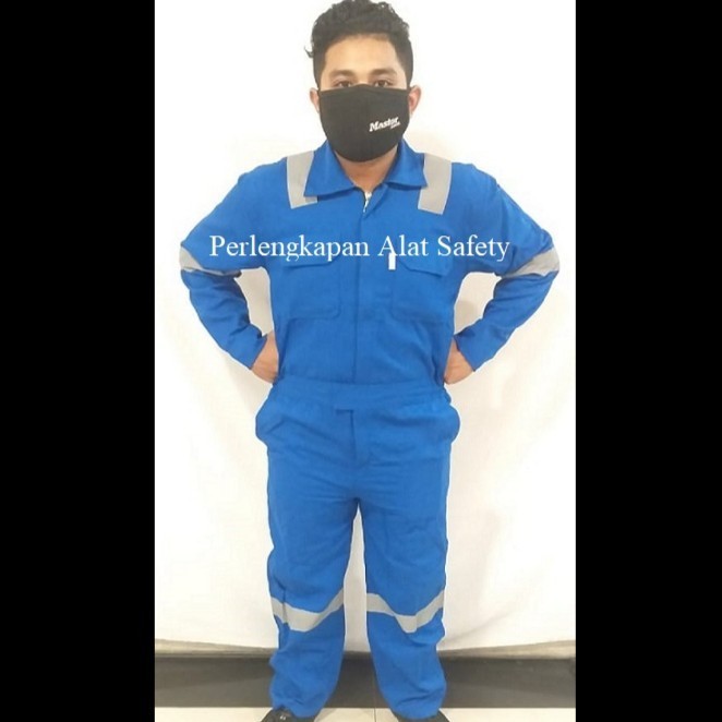 WEARPACK COVERALL TERUSAN WARNA BIRU