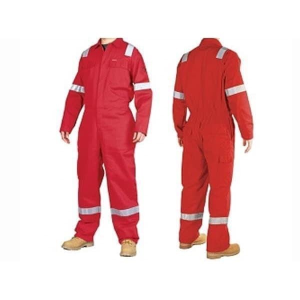 COVERALL WEARPACK NOMEX IIIA WARNA MERAH BERKUALITAS
