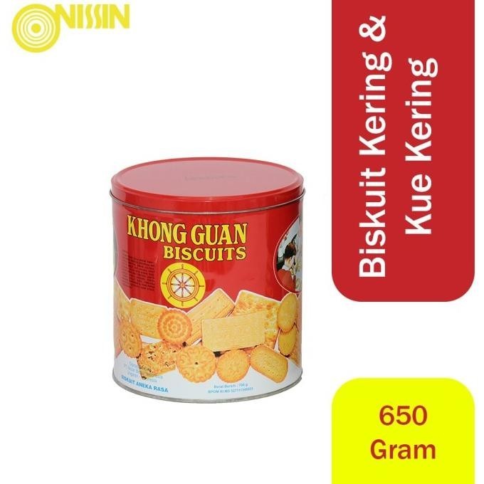 

Khong Guan Assorted Red Mini 650 gram biskuit kaleng aneka murah enak