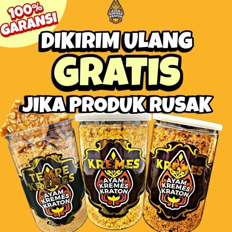 

CR - Kremes Pedas Daun Jeruk "Ayam Kremes Kraton" TERLARIS