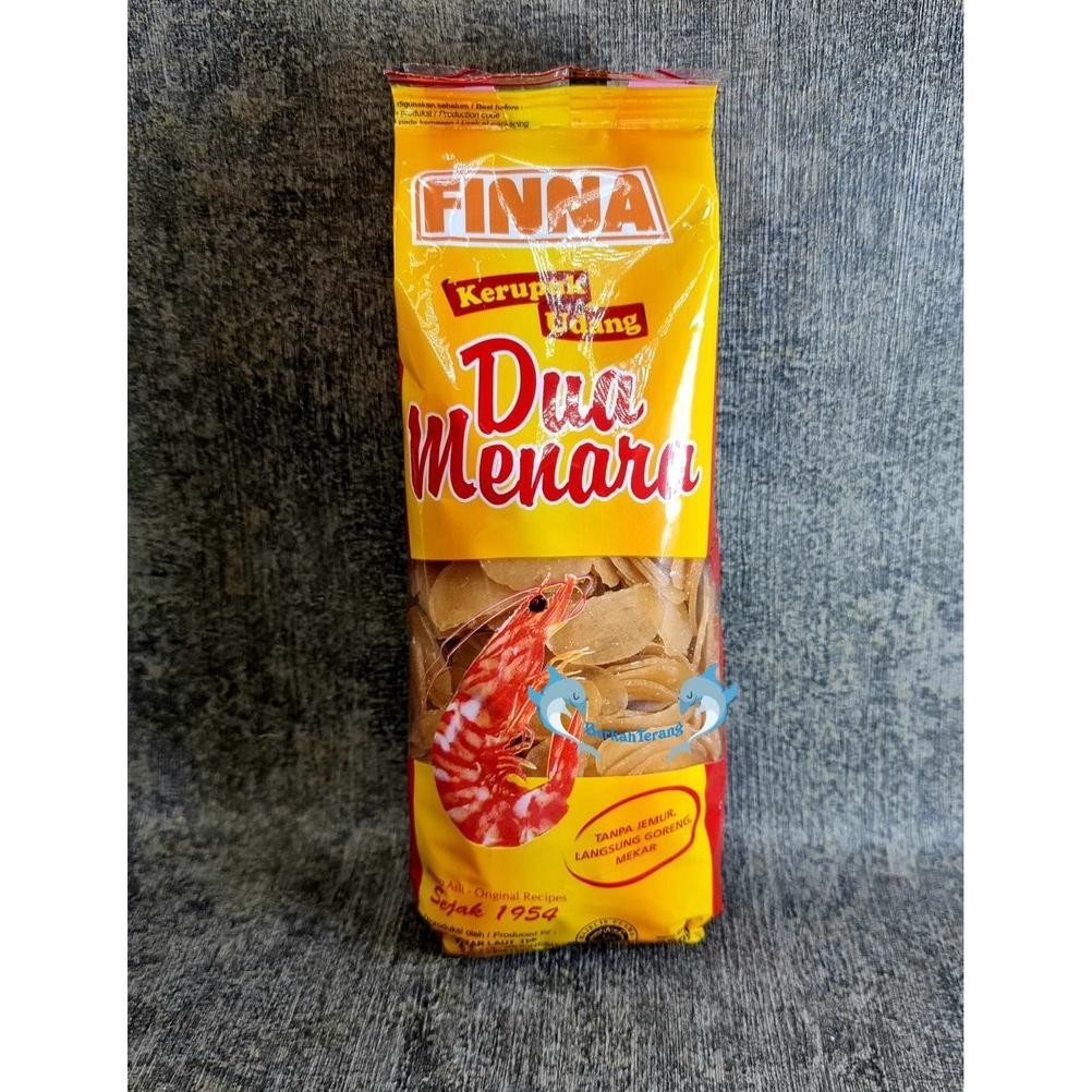 

CR - FINNA Kerupuk Udang DUA MENARA Enak 380gr BPOM RESMI TERLARIS