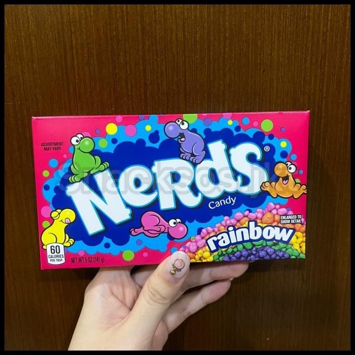 

Nerds Rainbow - Candy Import Usa No Artificial - Permen Aneka Rasa