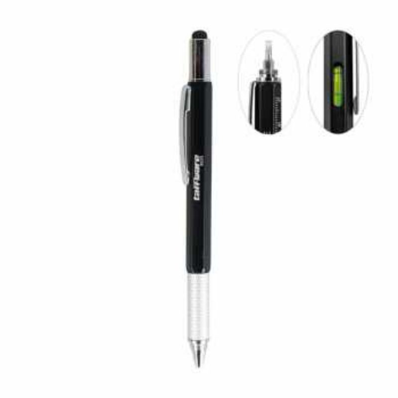 

Taffware Pena Multifungsi Stylus + Penggaris + Level + Obeng - 9625 GT JM