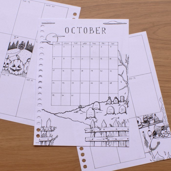 

BARANG TERLARIS Custom Template Layout Isi Bujo Journal Planner