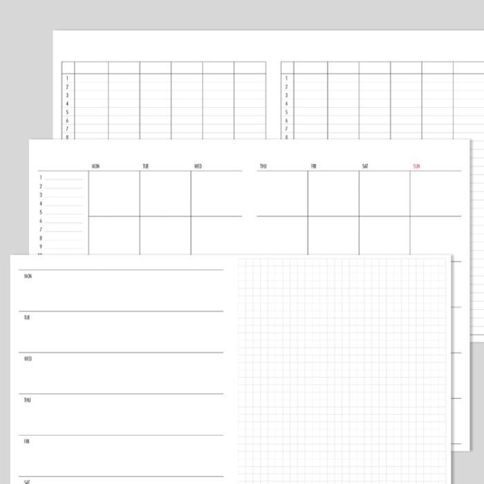 

BARANG TERLARIS Undated Planner