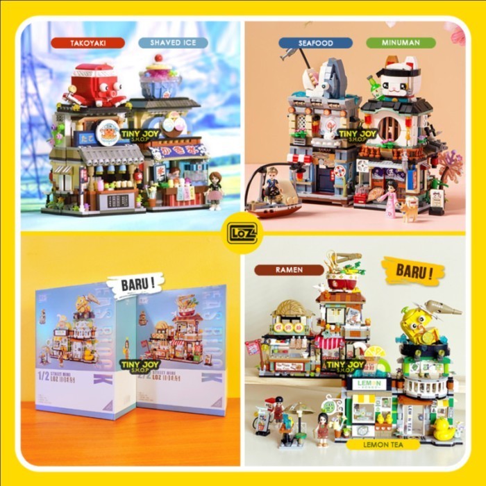 FLASH SALE LOZ MINI BLOCK ( TOKO JEPANG ) JAPAN MAINAN EDUKASI KADO LUCU KAWAII TERBARU