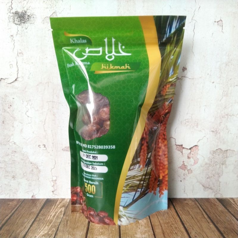 

Kurma Hikmah Dates Khalas / Kholas - United Arab Emirates 500 Gram