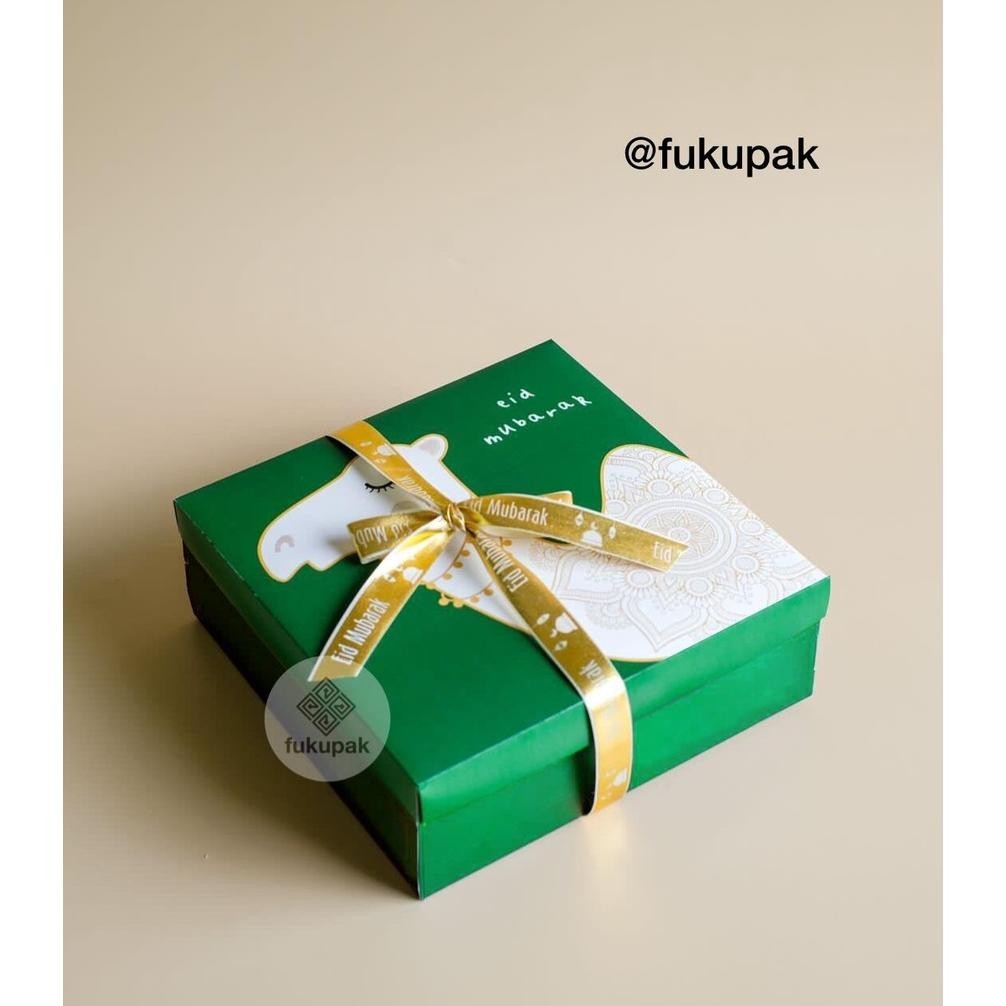 

Berkualitas tinggi, harga yang membuat senang hati." Box Idul Fitri 18x18 (10pcs) Kotak Toples Hamper Lebaran Cake Kue Kering Roti Bolu ||