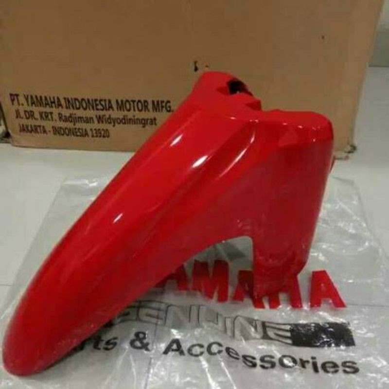 spakbor depan vega r new merah slebor depan vega r new merah