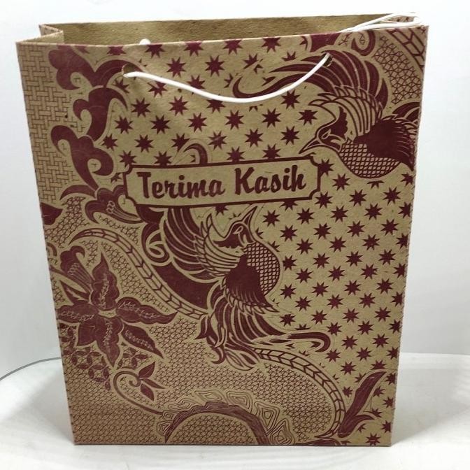 

Berkualitas tinggi, harga yang membuat senang hati." TAS KERTAS BATIK/SOVENIR MURAH 100PCS ||