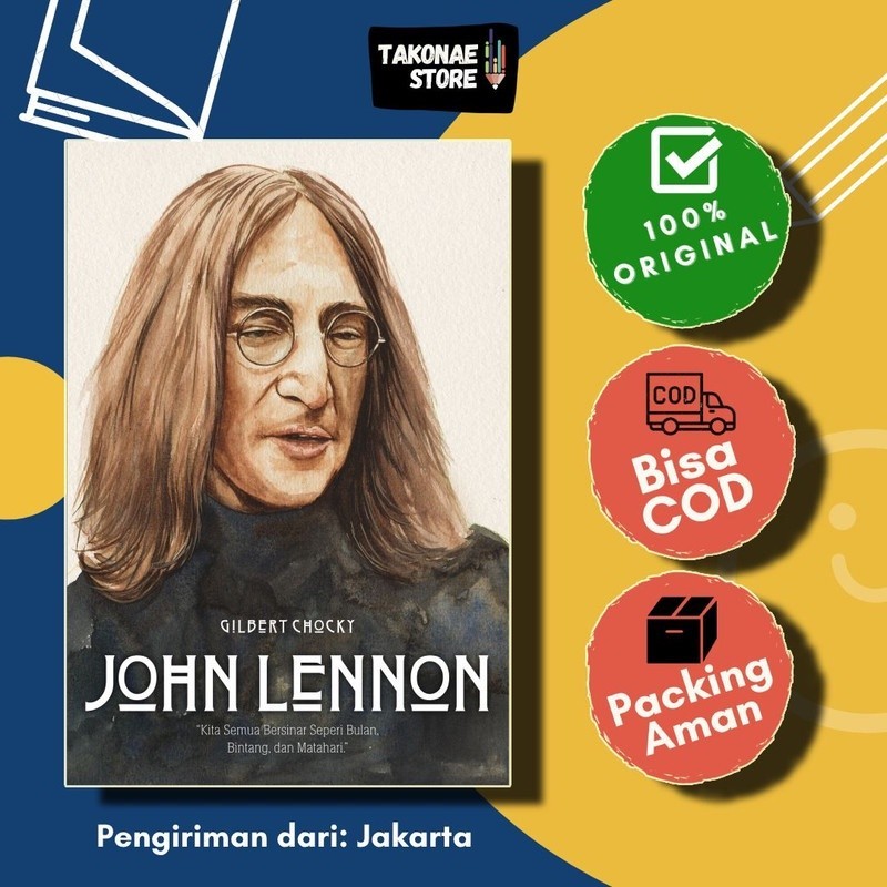 Buku John Lennon - Gilbert Chocky