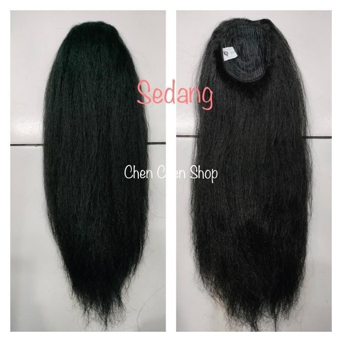 

Hairpist/Hairpiece/Tambahan Sanggul/Tambahan Rambut Uk Sedang 009