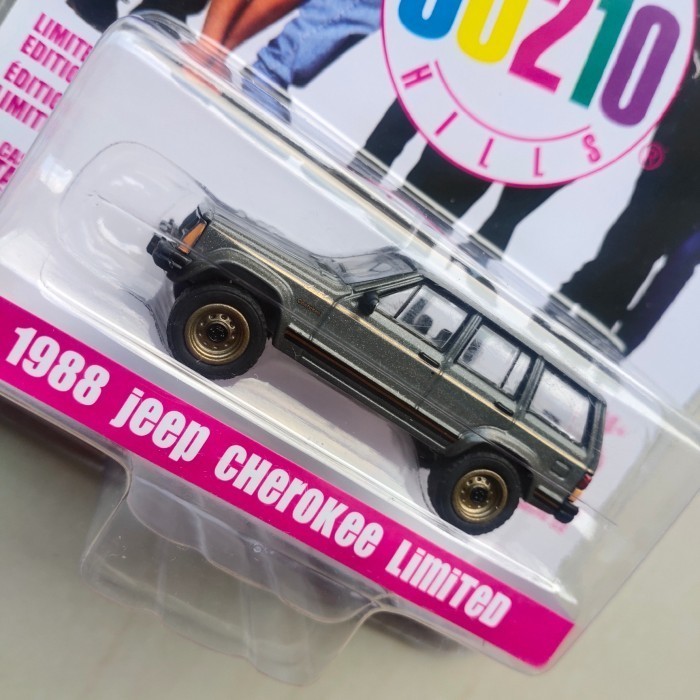 DISKON SPESIAL GREENLIGHT 1988 JEEP CHEROKEE BAVERLY HILLS NO JOHNNY LIGHTNING GULF TERMURAH