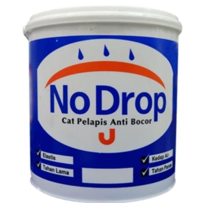 CAT TEMBOK NO DROP WATERPROOF (5KG) / PELAPIS ANTI BOCOR NO DROP 5KG