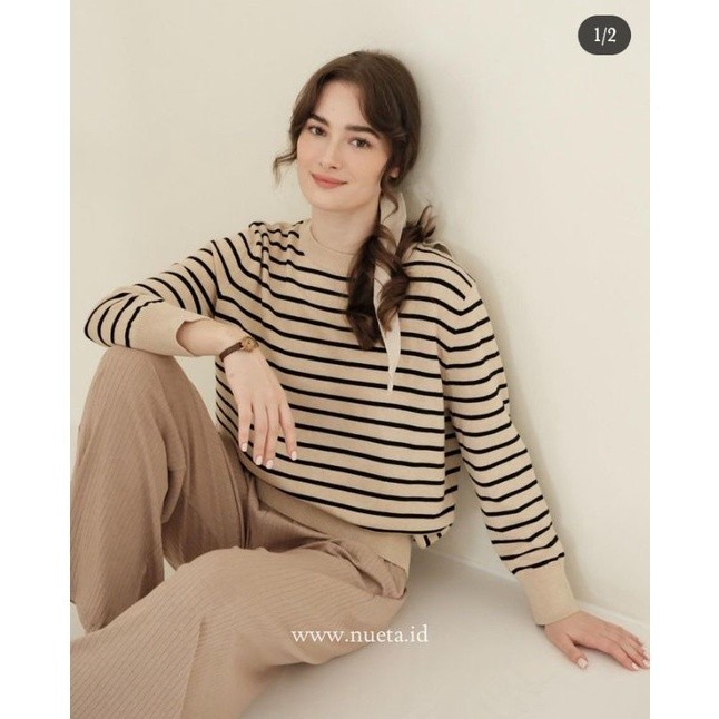 [COLD COLLECTIONS] Olivia knit Top Audrey knit top Lea Embroidery Cardigan by Hijabnueta