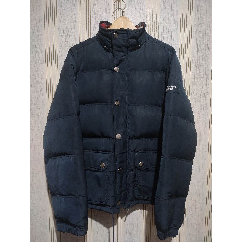 jaket bulang abercrombie & fitch