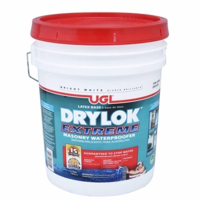 DRYLOK EXTREME WATERPROOFER CAT PELAPIS ANTI BOCOR 18.9 L - PUTIH