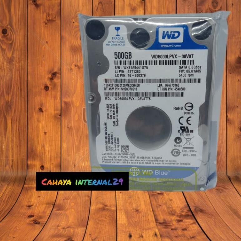 Hardisk Internal 500Gb Slim Hardisk Internal 2.5 For Laptop Notebook Game Ps Bergaransi