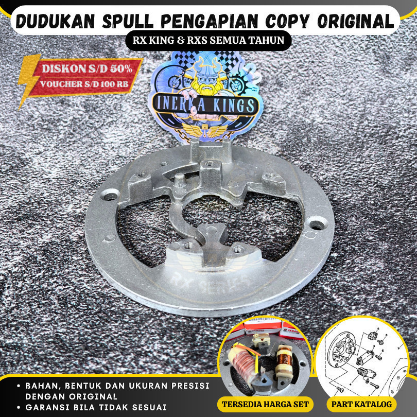 Keren Dudukan Spul spull Base RX King RXS RXK Copy Super Original