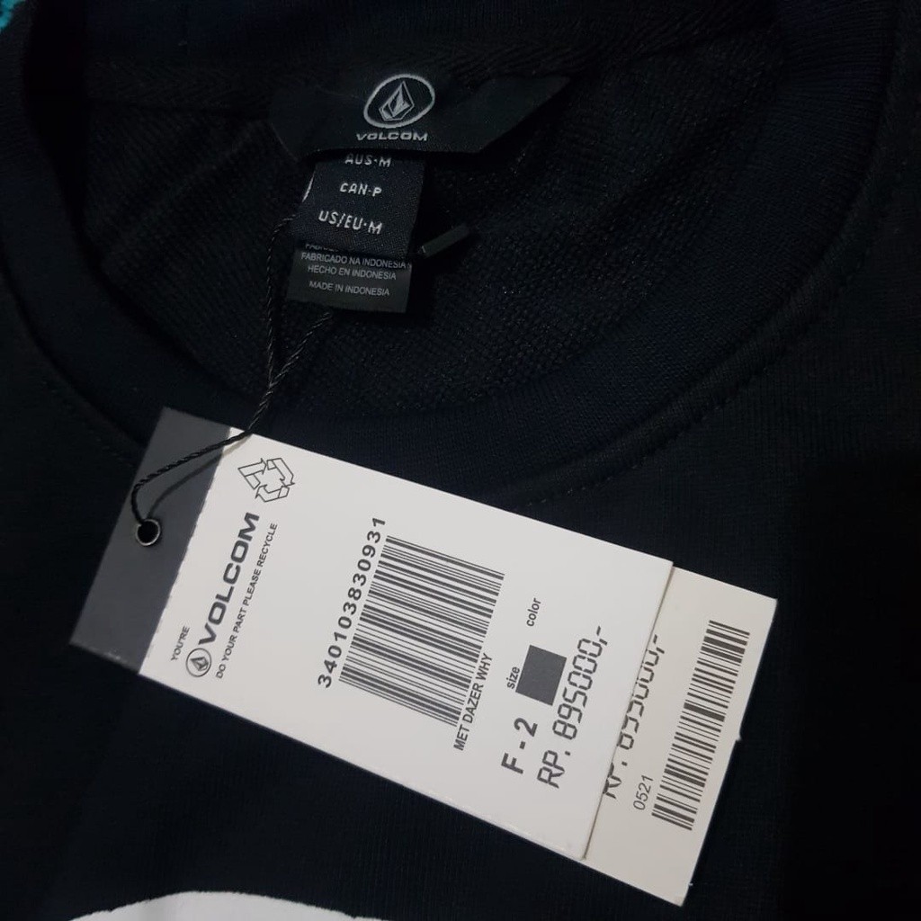 [HEAT IT UP] THE NEWEST Volcom Switer Crewneck Sweater Jaket Hoodie Zipper Distro Super Premium