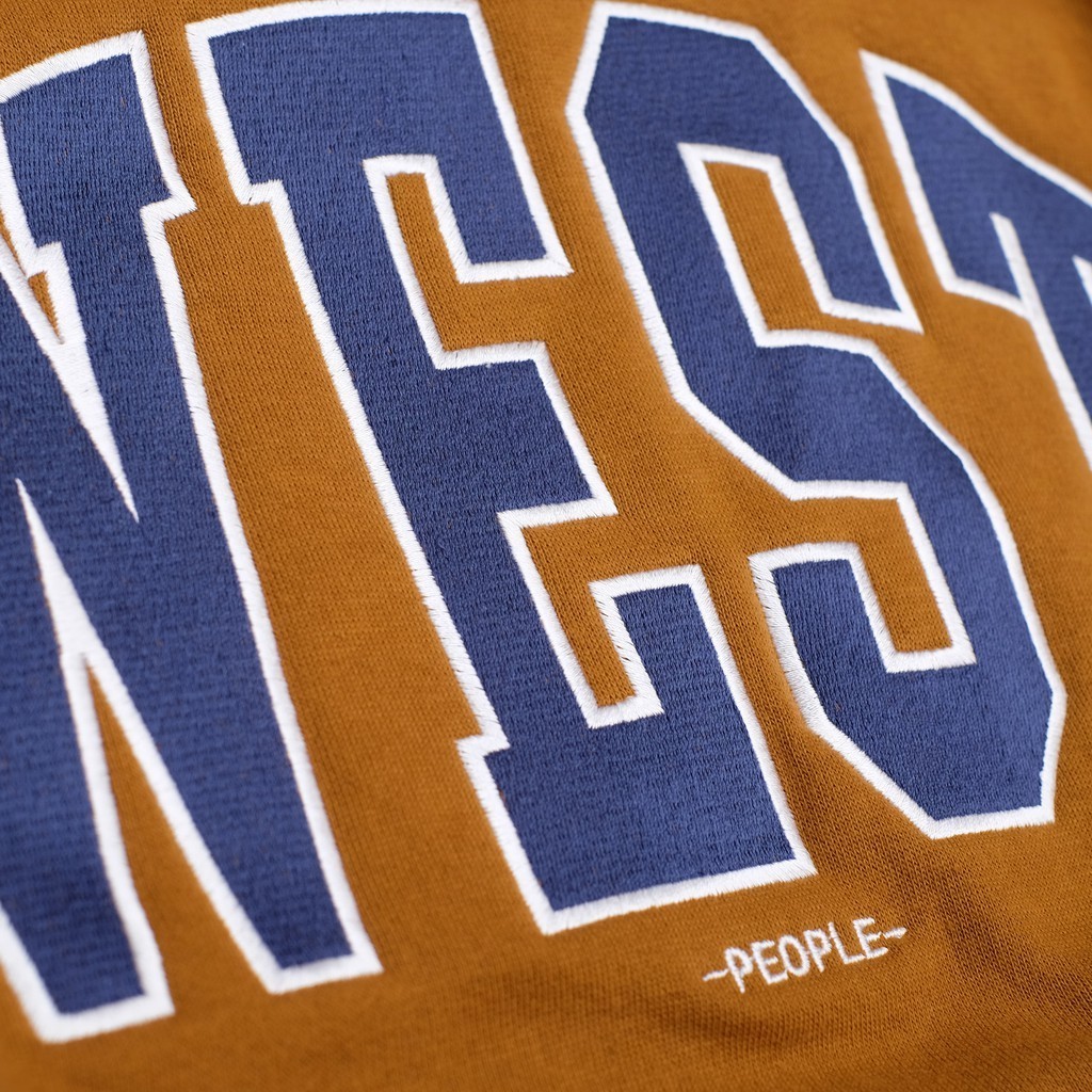 [HEAT IT UP] THE NEWEST Russ Sweater Crewneck Pria West Camel ( Up To Big Size )