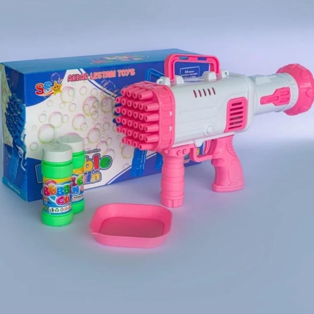Mainan Gelembung Busa Sabun Tipe Bazooka - Mainan Anak Outdoor