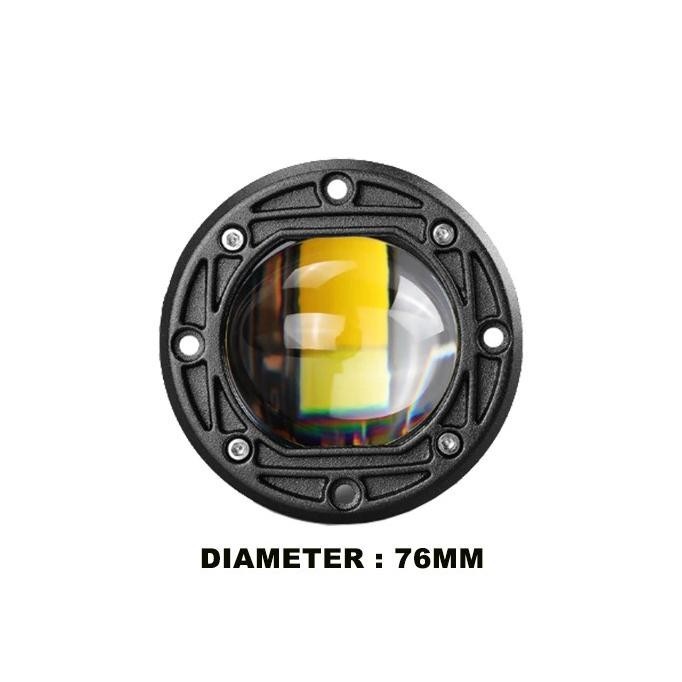 Update LAMPU SOROT LED TEMBAK BUMPER 30W 8D OFFROAD ARB FOGLAMP 3INCH 2 WARNA - BULAT ~